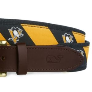 Men's Vineyard Vines Pittsburgh Penguins Belt
